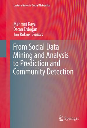 Cover of the book From Social Data Mining and Analysis to Prediction and Community Detection by Pradipta Biswas