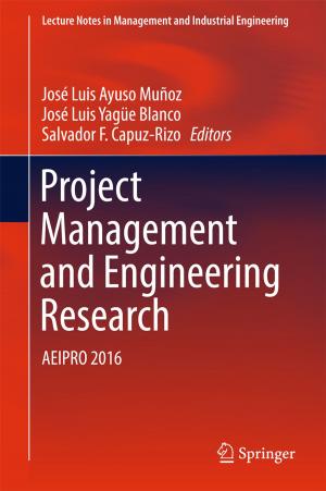 Cover of the book Project Management and Engineering Research by Manfred 