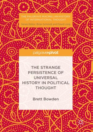 Cover of the book The Strange Persistence of Universal History in Political Thought by Charles P. Henry