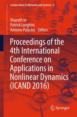 Cover of Proceedings of the 4th International Conference on Applications in Nonlinear Dynamics (ICAND 2016)