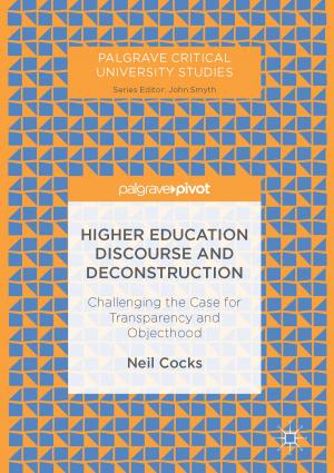 Book cover of Higher Education Discourse and Deconstruction