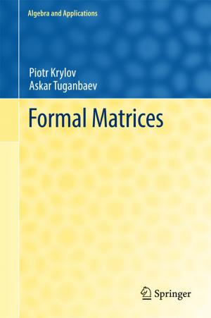 Cover of the book Formal Matrices by Christian Lininger