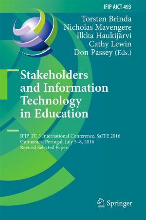 Cover of the book Stakeholders and Information Technology in Education by Simon Širca, Martin Horvat
