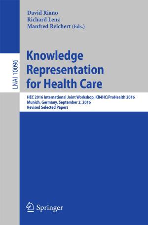 Cover of the book Knowledge Representation for Health Care by Brendan Brown