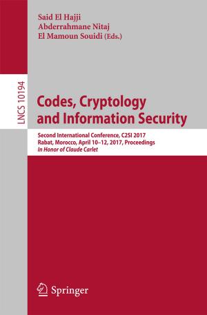 Cover of the book Codes, Cryptology and Information Security by Patricia Gober