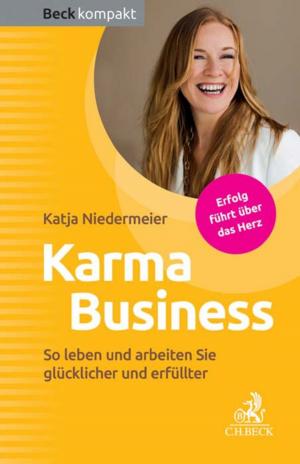 Cover of the book Karma Business by Franzis Preckel, Tanja Gabriele Baudson