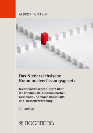 Cover of the book Das Niedersächsische Kommunalverfassungsgesetz by Horst Marburger