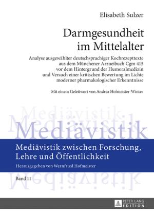 Cover of the book Darmgesundheit im Mittelalter by Torben Petersen