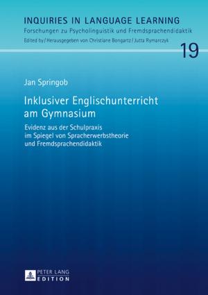 Cover of the book Inklusiver Englischunterricht am Gymnasium by Laine Cunningham