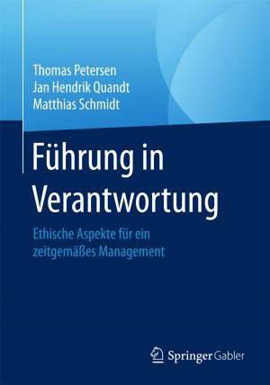 Cover of the book Führung in Verantwortung by Robert Schwarz