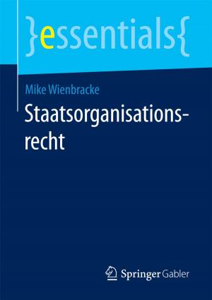 Cover of the book Staatsorganisationsrecht by Josef Wiemeyer