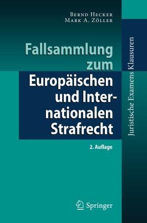 Cover of the book Fallsammlung zum Europäischen und Internationalen Strafrecht by Peter Ax