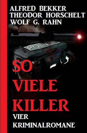 Book cover of So viele Killer: Vier Kriminalromane