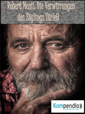 Cover of the book Die Verwirrungen des Zöglings Törleß by Bernd Michael Grosch