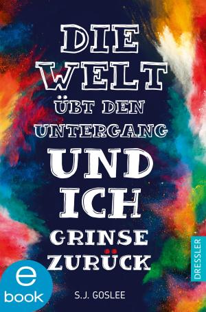 Book cover of Die Welt übt den Untergang und ich grinse zurück