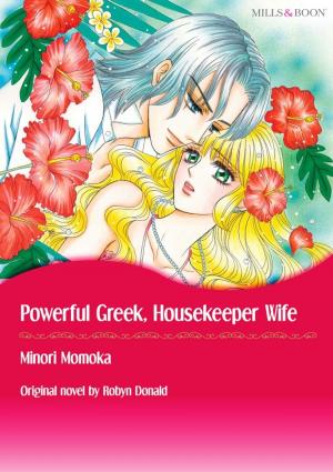 Cover of the book POWERFUL GREEK, HOUSEKEEPER WIFE by Virginia Vaughan