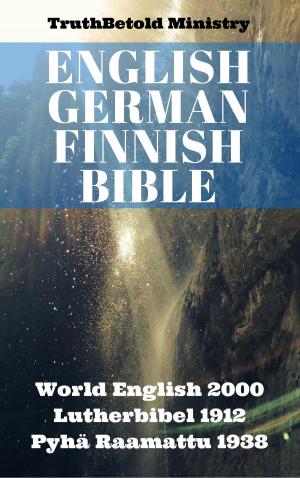 Book cover of English German Finnish Bible