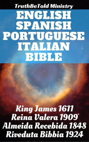 Book cover of English Spanish Portuguese Italian Bible