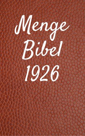 Book cover of Menge Bibel 1926