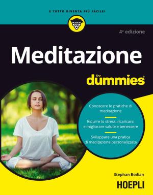 Book cover of Meditazione for dummies