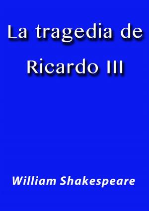 Cover of the book La tragedia de Ricardo III by Marissa Moss