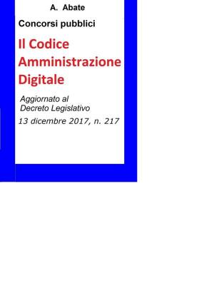 Book cover of Concorsi pubblici - Il Codice Amministrazione Digitale