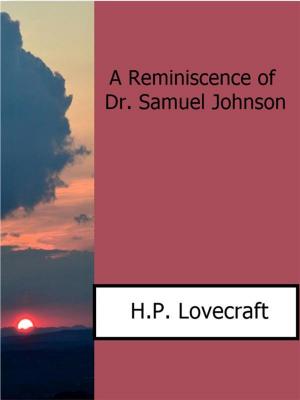 Book cover of A Reminiscence of Dr. Samuel Johnson