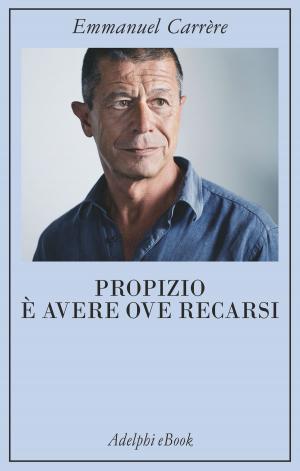 Cover of the book Propizio è avere ove recarsi by Alberto Arbasino