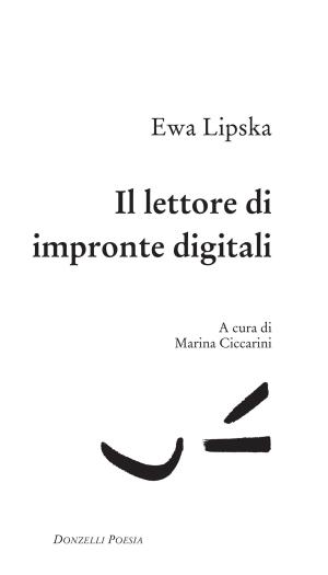 Cover of Il lettore di impronte digitali