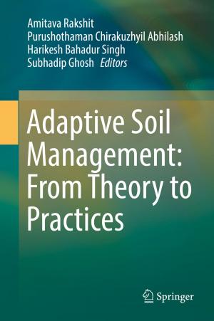 Cover of the book Adaptive Soil Management : From Theory to Practices by Apu K Saha, Mrinmoy Majumder