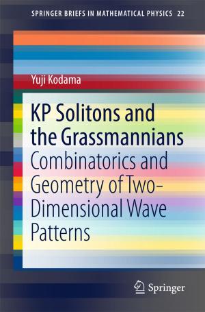 Cover of the book KP Solitons and the Grassmannians by Talha Erdem, Hilmi Volkan Demir
