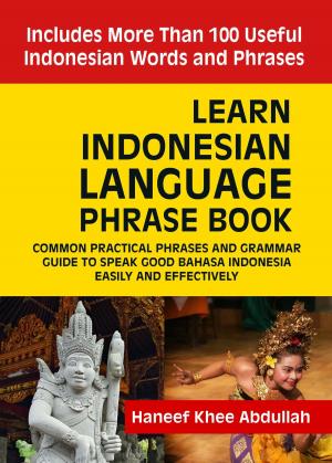 Cover of Learn Indonesian language Phrase Book