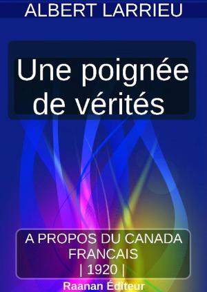 Cover of the book UNE POIGNÉE DE VÉRITÉS by Stéphane ROUGEOT