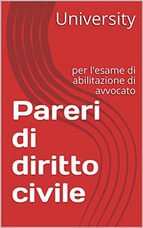 Cover of the book Pareri di diritto civile: per l'esame di abilitazione di avvocato by Salvatore Baiamonte, Salvatore Baiamonte
