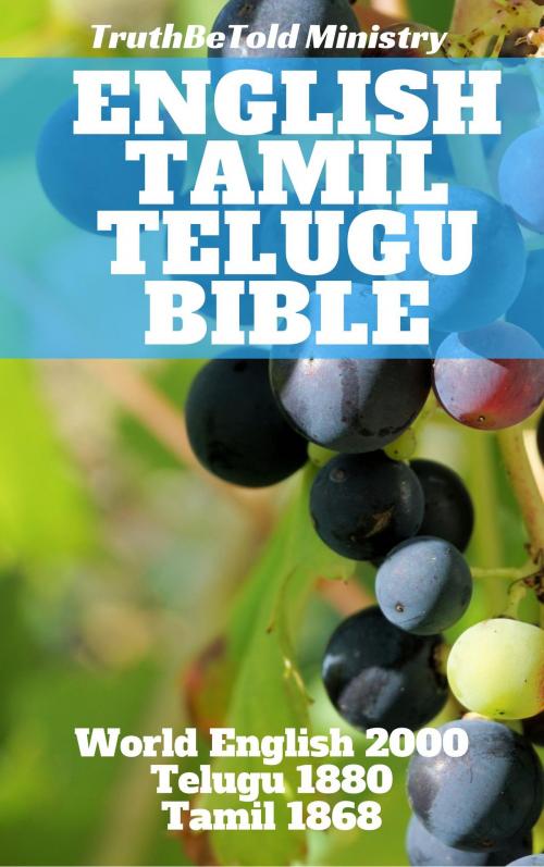 Cover of the book English Tamil Telugu Bible by TruthBeTold Ministry, Joern Andre Halseth, Rainbow Missions, Bartholomäus Ziegenbalg, Johann Philipp Fabricius, Arumuka Navalar, Lyman Jewett, PublishDrive