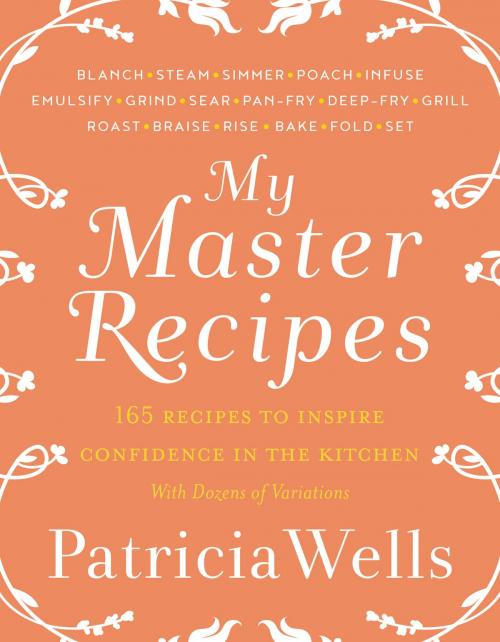 Cover of the book My Master Recipes by Patricia Wells, William Morrow Cookbooks