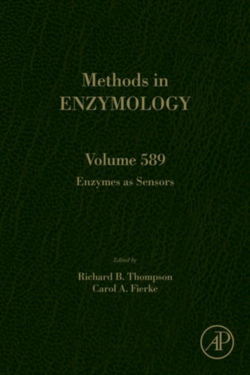 Cover of the book Enzymes as Sensors by Richard B. Thompson, Carol A. Fierke, Elsevier Science