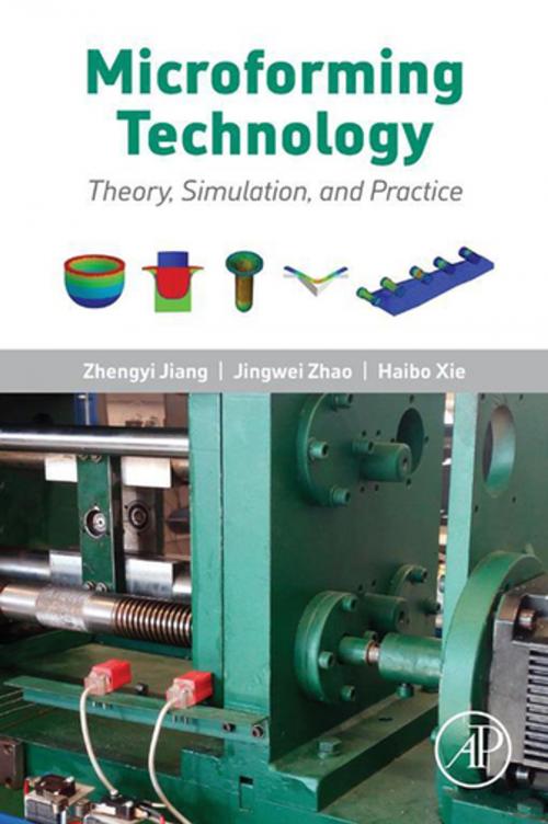 Cover of the book Microforming Technology by Zhengyi Jiang, Jingwei Zhao, Haibo Xie, Elsevier Science