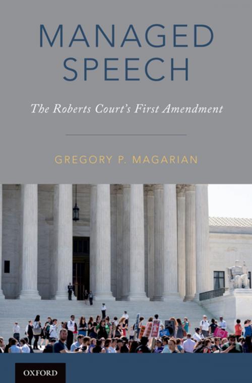 Cover of the book Managed Speech by Gregory P. Magarian, Oxford University Press