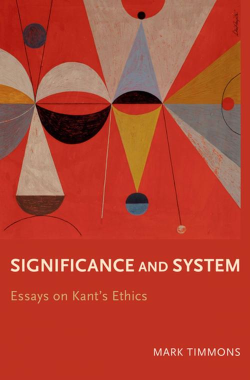 Cover of the book Significance and System by Mark Timmons, Oxford University Press