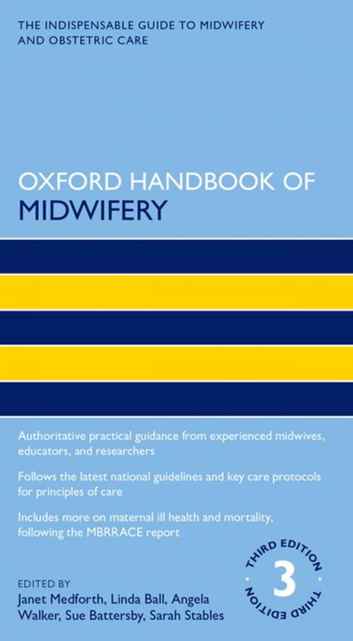 Cover of the book Oxford Handbook of Midwifery 3e by , OUP Oxford