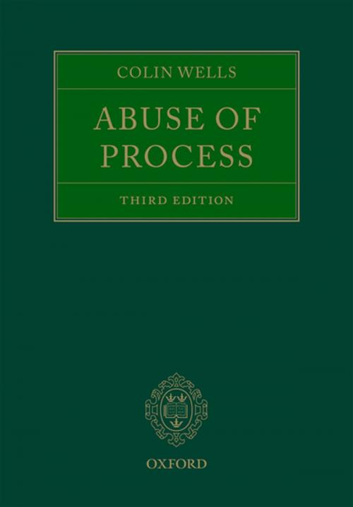 Cover of the book Abuse of Process by Colin Wells, OUP Oxford