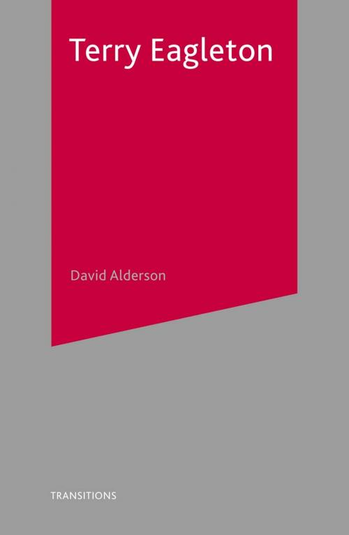 Cover of the book Terry Eagleton by David Alderson, Macmillan Education UK