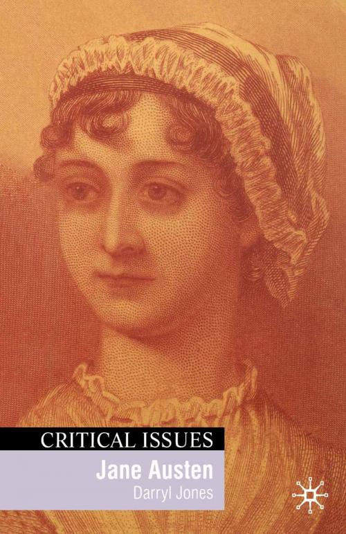 Cover of the book Jane Austen by Darryl Jones, Macmillan Education UK