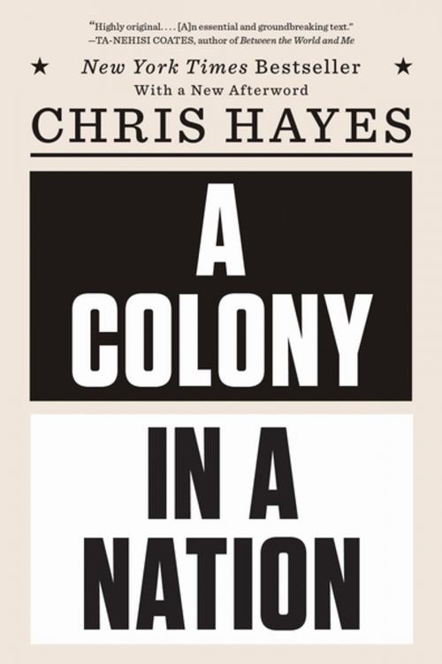 Cover of the book A Colony in a Nation by Chris Hayes, W. W. Norton & Company
