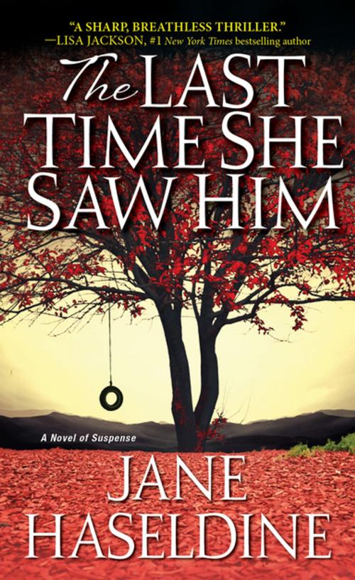 Cover of the book The Last Time She Saw Him by Jane Haseldine, Pinnacle Books
