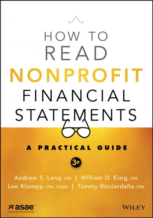 Cover of the book How to Read Nonprofit Financial Statements by Andrew S. Lang, William D. Eisig, Lee Klumpp, Tammy Ricciardella, Wiley