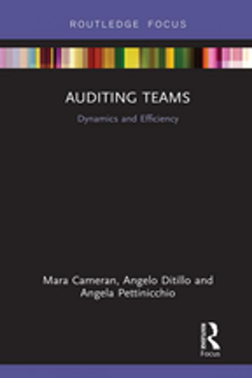 Cover of the book Auditing Teams by Mara Cameran, Angelo Ditillo, Angela Pettinicchio, Taylor and Francis