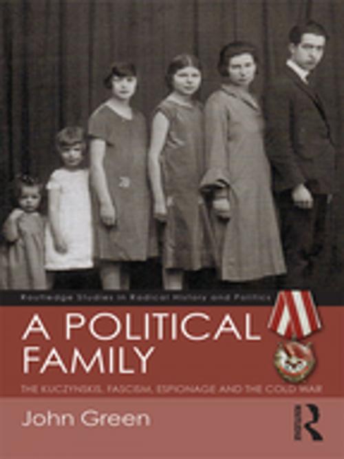 Cover of the book A Political Family by John Green, Taylor and Francis