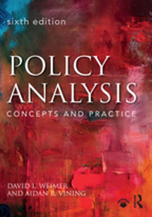 Cover of the book Policy Analysis by David L. Weimer, Aidan R. Vining, Taylor and Francis